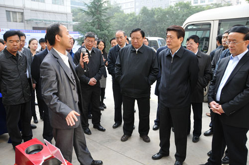 Vice-secretary of Gansu provincial part & Governor of Gansu Province Liu Wei