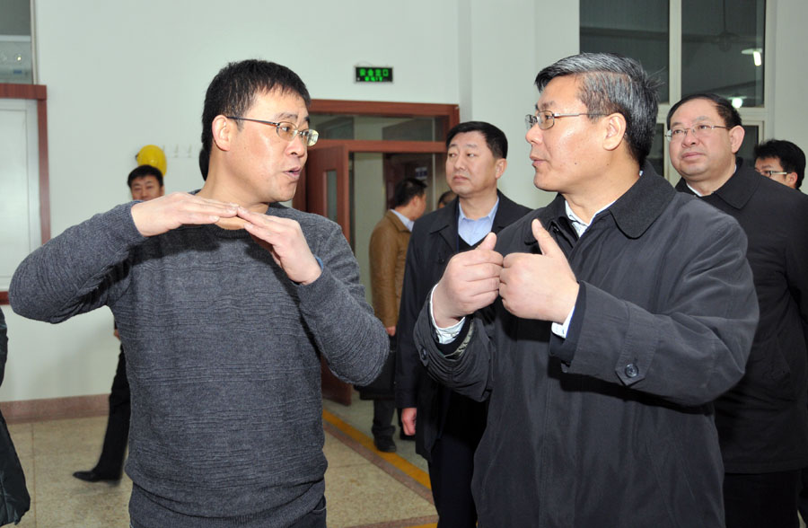 Gansu Province Vice Governor Li Rongcan and high level team visit Haimo Technologies